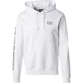 EA7 pour homme. 7M000569_AF13512 Sweatshirt Logo Series blanc (XXL), Casuel, Coton