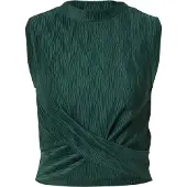 About You Haut 'Malena' vert foncé