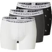 Ralph Lauren Boxers gris / gris foncé / noir / blanc