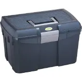 Kerbl Boîte de pansage Siena bleu foncé