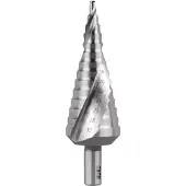 RUKO Foret étagé HSSE-Co 5 spirales cannelées avec pointe affûtée en croix Ø 4 - 30 mm - 101052E/
