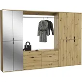 Ebuy24 ProjektX ensemble d'armoires de rangement P3 chêneReproduction.