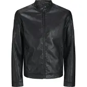 Jack&Jones PLUS Veste En Cuir Dylan Clean Plus Size