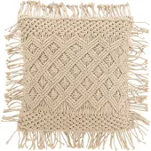 J-Line Coussins COSY - Beige - 45x45 cm