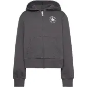 Converse Kids Star Pointelle Full Zip Sweatshirt Gris 13-15 Years Fille