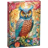 CherryPazzi CHERRY PAZZI Papier Hibou Puzzle 1000 pièces