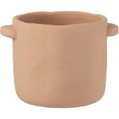 J-Line Pot gustave ciment marron clair large