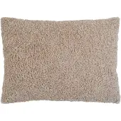 You do it Coussin Tavira Gris-Brun Bouclé 45x60cm