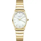 Rosefield Damenuhr Oval Perle Gold -OVWGSG-OV16