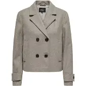 ONLY Manteau mi-saison 'ONLFreja' marron chiné