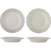 Bloomingville Assiette à pâtes Patrizia - lot de 2 pièces