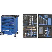 Gedore Chariot à outils 2005 0511, 147 pièces 2005-TS-147 | 4010886948422