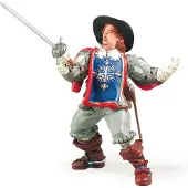 Papo Figurine - - Porthos 8 cm X 10 cm - Enfant - Garçon - A partir de 3 ans