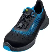 Uvex chaussures basses 1 G2 S1 bleu, noir largeur 14 T. 44