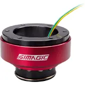 Simagic Quick Release 70mm (PC), Manette : accessoires, Rouge, Noir