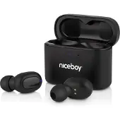 Niceboy HIVE Podsie 3 Black Wireless In-Ear Headphones (casque intra-auriculaire sans fil)