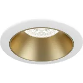 Maytoni Share Downlight, luminaire encastré GU10 or-blanc Ø86mm (GU10)