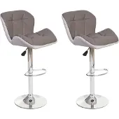 Mendler Tabouret de bar -A92 (lot de 2)