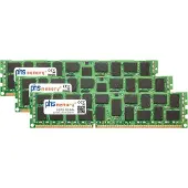 PHS-memory 48GB (3x16GB) kit mémoire RAM compatible avec HP Z800 DDR3 RDIMM 1600MHz PC3-12800R (SP463671)