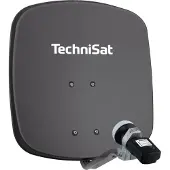 Technisat Offset-Antenne 45cm Aluminium V/H-LNB gr DIGIDISH 45 V/H-LNB GRAU