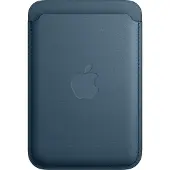 Apple FineWoven Porte-carte pour iPhone avec MagSafe Bleu Pacifique