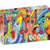 Enjoy Puzzle 1000 pièces Enjoy – Visages de la Vie