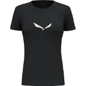 Salewa Solidlogo Dri-release Short Sleeve T-shirt Noir L Femme