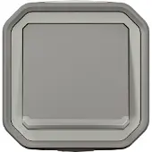 Legrand Komplett Feuchtraum-Schalterprogramm Plexo Grau 069713L (069713L)