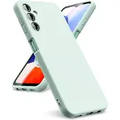 Screen Guard Professional Étui en silicone liquide pour Samsung Galaxy A14 5G (Samsung Galaxy A14 5G), Coque pour téléphone portable, Turquoise