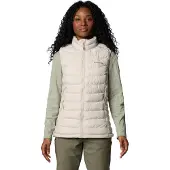 Columbia Powder Lite Ii Vest Beige M Femme