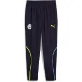 Puma Hommes, Bas de sport, Pantalon MCFC Prematch Woven (L), Bleu