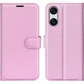 Screen Guard Professional Garde en cuir (Sony Xperia 10 VI), Coque pour téléphone portable, Noir, Rose