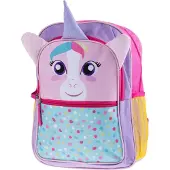 Koopman Sac à dos de voyage, pour l'école, pour enfant de 8 ans, avec oreilles, 27 x 12 x 36 cm