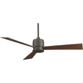 Fanimation Ventilateur de plafond Zonix Bronze 137 cm avec interrupteur mural, Ventilateur, Bronze