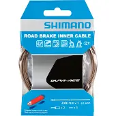 Shimano Break Road Polimero Road 2 Meters Brake Cable Noir,Argenté 1.6 mm