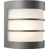 Philips myGarden Applique murale Calgary, 60 W E27, sans ampoule, Applique murale d'extérieur, Anthracite, Verre, Métal, IP44, Terrasse, Jardin, II