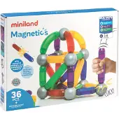 Miniland Magnetics 36 Units Multicolore Enfants