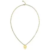 GUESS Amore 21 Heart Necklace Doré Femme
