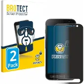 BROTECT Film anti-regards Anti-Spy Privacy Film de protection contre la lumière bleue (Samsung Galaxy Xcover 4s), Téléphone portable : film de protection, Bleu
