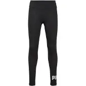 Puma Leggings 'Ess No. 1' noir / blanc