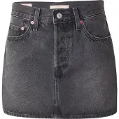 Levi's Icon Denim Skirt Noir 28 Femme