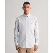 Gant pour homme. 3000120 Chemise en popeline à carreaux Vichy, coupe régulière (5XL), Casuel, Coton, Manche longue