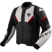 REV'IT! Revit Automate blouson en cuir perforé pour moto, noir, 58