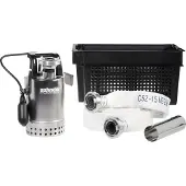 Zehnder Le sénitaire - Pompe Submersible Pour Eaux Chargées Zehnder Pumpen E-zw 65 à 16916 9500 L/h 14 M