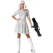 Atosa Galaxy Woman Costume Blanc M-L