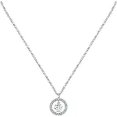 La Petite Story Family Ss Crystal Hooptree 405 Cm Necklace Argenté Femme