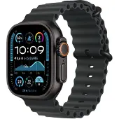 Apple Watch Ultra 2 OLED 49 mm Numérique 410 x 502 pixels Écran tactile 4G Noir Wifi GPS (satellite)