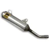 Fresco Vintage Honda Cr 125 92-97 Not Homologated Muffler Argenté Not Homologated