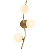 Opviq , applique murale en métal, aspect antique, 23 x 19 x 55 cm | 3 douilles G9, 8 W max. | Câble à double isolation, IP20 | Design élégant pour les hôtels et les intérieurs modernes.