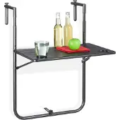 Relaxdays Table suspendue pour balcon RD35750